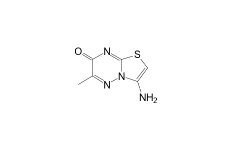 3-amino-6-methyl-7H-[1,3]thiazolo[3,2-b][1,2,4]triazin-7-one