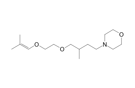 4-[3-Methyl-4-[2-(2-methylprop-1-enoxy)ethoxy]butyl]morpholine