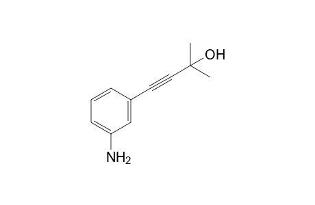 2-Methyl-4-(3-aminophenyl)-3-butyn-2-ol