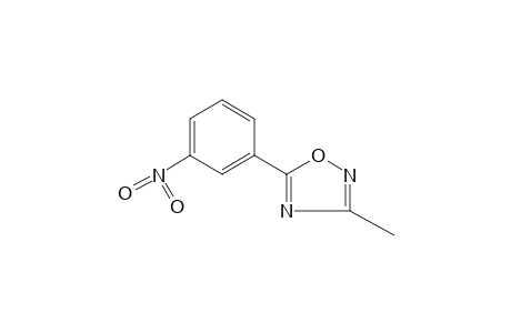 3-methyl-5-(m-nitrophenyl)-1,2,4-oxadiazole