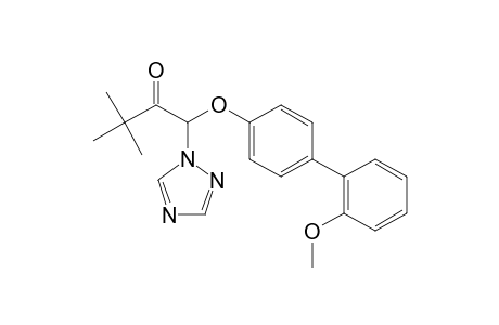 1-(2'-Methoxybiphenyl-4-yloxy)-3,3-dimethyl-1-(1H-1,2,4-triazol-1-yl)butan-2-one