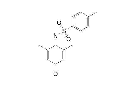 N-(4-METHYLPHENYL)-SULFONYL-3,5-DIMETHYL-1,4-BENZOQUINONIMINE