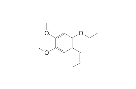 cis-4,5-Dimethoxy-2-ethoxy-.beta.-methylstyrene