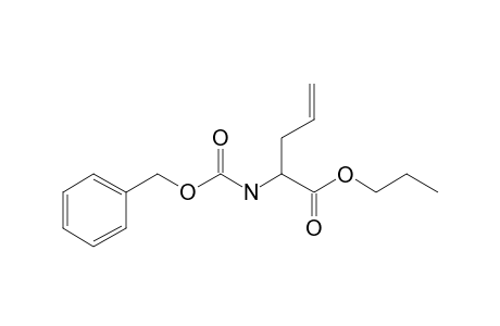 D-Allylglycine, N-benzyloxycarbonyl-, propyl ester