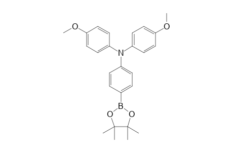 4-Methoxy-N-(4-methoxyphenyl)-N-(4-(4,4,5,5-tetramethyl-1,3,2-dioxaborolan-2-yl)phenyl)aniline