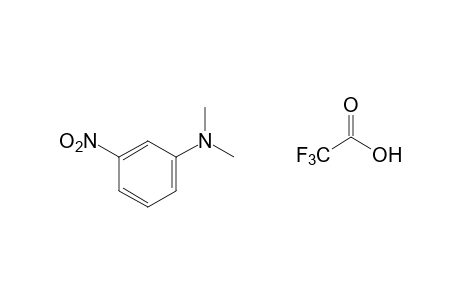 N,N-dimethyl-m-nitroaniline, trifluoroacetate(1:1)(salt)