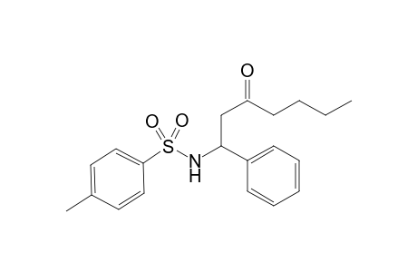 1-Phenyl-1-(tosylamino)heptan-3-one