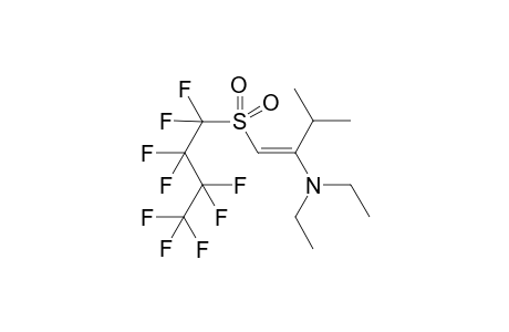 Diethyl-{2-methyl-1-[1-(nonafluorobutane-1-sulfonyl)-meth-(E)-ylidene]-propyl}-amine