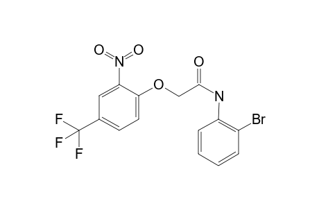 N-(2-bromophenyl)-2-[2-nitro-4-(trifluoromethyl)phenoxy]ethanamide