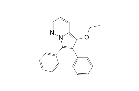 5-Ethoxy-6,7-diphenylpyrrolo[1,2-b]pyridazine