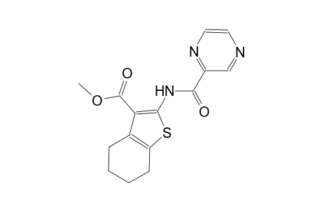 methyl 2-[(2-pyrazinylcarbonyl)amino]-4,5,6,7-tetrahydro-1-benzothiophene-3-carboxylate