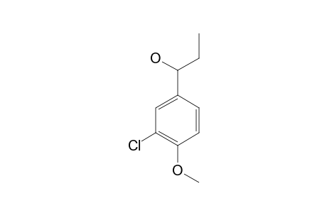 (+/-)-1-(3'-chloro-4'-methoxyphenyl)-1-propanol