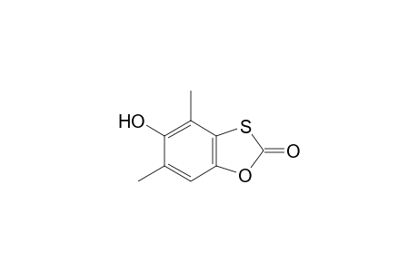 4,6-dimethyl-5-hydroxy-1,3-benzoxathiol-2-one