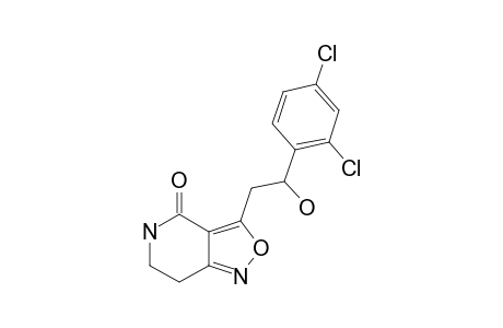 3-[2-HYDROXY-2-(2,4-DICHLOROPHENYL)-ETHYL]-4,5,6,7-TETRAHYDRO-ISOXAZOLO-[4,3-C]-PYRIDIN-4-ONE