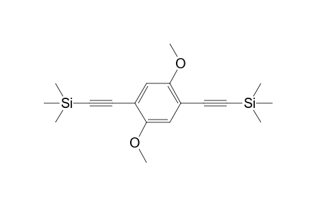 2-[2,5-dimethoxy-4-(2-trimethylsilylethynyl)phenyl]ethynyl-trimethylsilane