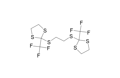 1,3-Dithiolane, 2,2'-[1,2-ethanediylbis(thio)]bis[2-(trifluoromethyl)-