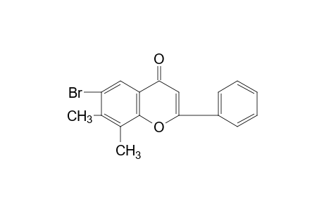 6-bromo-7,8-dimethylflavone