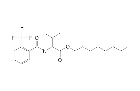 L-Valine, N-(2-trifluoromethylbenzoyl)-, octyl ester