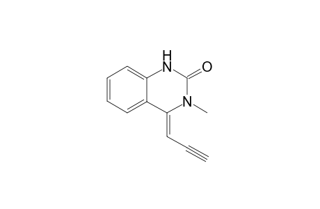 (Z)-3-methyl-4-(prop-2-yn-1-ylidene)-3,4-dihydroquinazolin-2(1H)-one