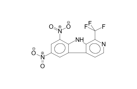 6,8-DINITRO-1-TRIFLUOROMETHYL-9H-PYRIDO[3,4-B]INDOLE