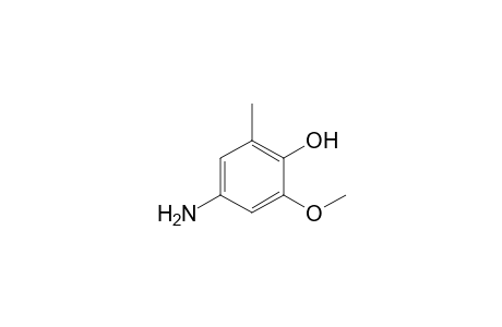 2-Methoxy-4-amino-6-methylphenol