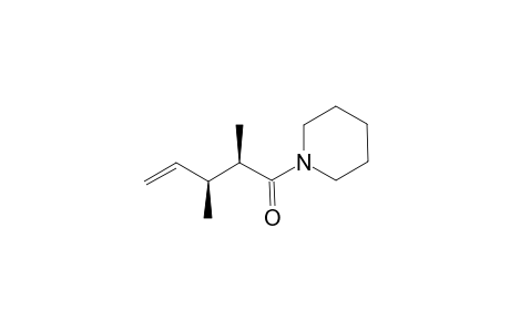 N-((2R,3S)-2,3-Dimethyl-1-oxopent-4-ene-1-yl)piperidine