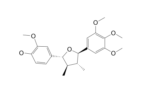 4-((2R,3R,4R,5R)-3,4-Dimethyl-5-(3,4,5-trimethoxyphenyl)tetrahydrofuran-2-yl)-2-methoxyphenol