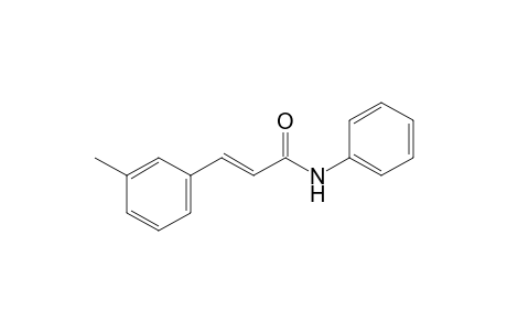 (E)-3-(3-methylphenyl)-N-phenyl-2-propenamide