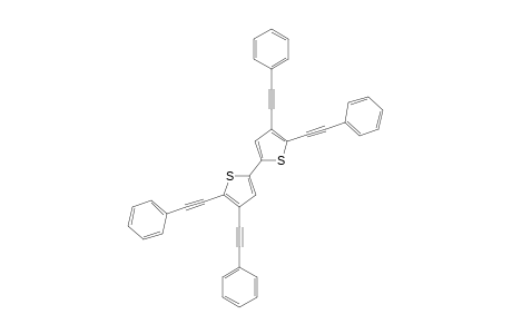 4,4',5,5'-tetrakis(Phenylethynyl)-2,2'-bithiophene