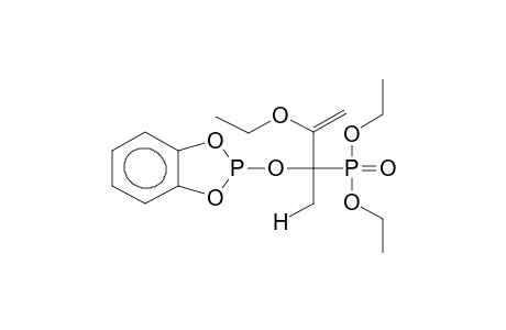 2-(3-Diethoxyphosphoryl-2-ethoxubut-1-en-3-yloxy)-4,5-benzo-1,3,2-dioxaphospholane