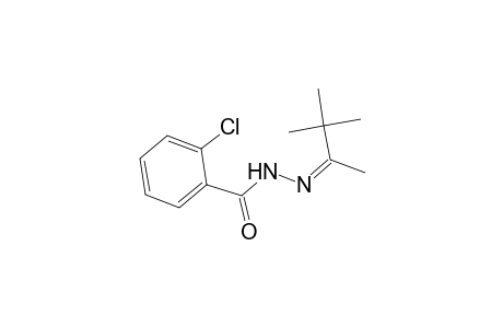 benzoic acid, 2-chloro-, 2-[(Z)-1,2,2-trimethylpropylidene]hydrazide