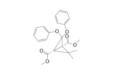 (1R,3S) Dimethyl 4,4-dimethyl-2,2-diphenoxybicyclo[1.1.0]butane-1,3-dicarboxylate