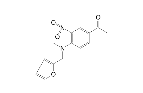 4'-(furfurylmethylamino)-3'-nitroacetophenone