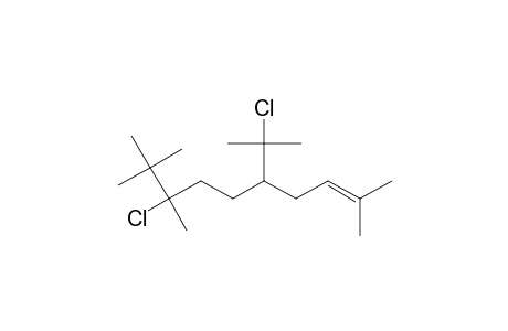 2-Decene, 8-chloro-5-(1-chloro-1-methylethyl)-2,8,9,9-tetramethyl-