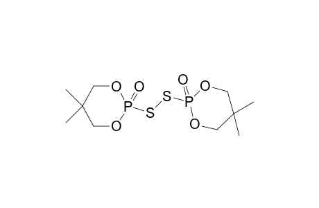 BIS-(2-ETHOXY-5,5-DIMETHYL-2-OXO-1,3,2-DIOXAPHOSPHORINAN-2-YL)-DISULFIDE