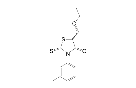 5-(ETHOXYMETHYLENE)-3-m-TOLYLRHODANINE