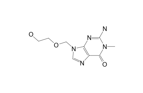 2-Amino-9-(2-hydroxyethoxymethyl)-1-methyl-6-purinone