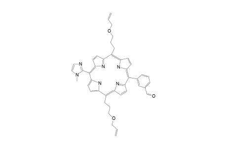 5-(1-METHYLIMIDAZOL-2-YL)-10,15-BIS-(3-ALLYLOXYPROPYL)-20-(3-FORMYLPHENYL)-PORPHYRIN