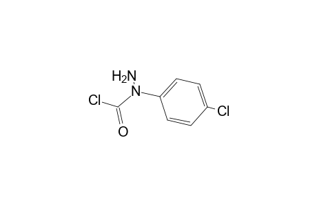 .alpha.-Chloroformyl-4-chlorophenylhydrazine hydrochloride