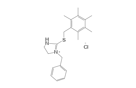 1-benzyl-2-[(2,3,4,5,6-pentamethyl)benzyl)thio]imidazolium chloride