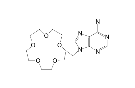 2-(6-Aminopurin-9-ylmethyl)-1,4,7,10,13-pentaoxacyclopentadecane