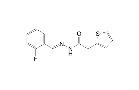 2-thiopheneacetic acid, 2-[(E)-(2-fluorophenyl)methylidene]hydrazide