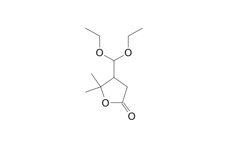 4-(DIETHOXYMETHYL)-5,5-DIMETHYLTETRAHYDROFURAN-2-ONE