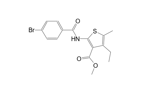 methyl 2-[(4-bromobenzoyl)amino]-4-ethyl-5-methyl-3-thiophenecarboxylate