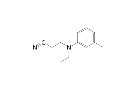 3-(N-ethyl-m-toluidino)propionitrile