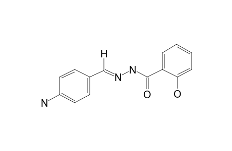 p-Aminobenzaldehyde salicyloylhydrazone