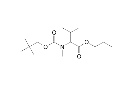 Valine, N-methyl-N-neopentyloxycarbonyl-, propyl ester