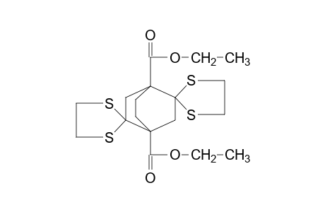 dispiro[1,3-dithiolane-2,2'-bicyclo[2.2.2]octane-5',2''-[1,3]dithiolane]-1',4'-dicarboxylic acid, diethyl ester