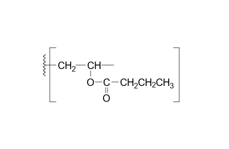 Poly(vinyl butyrate)