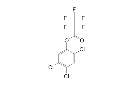 2,4,5-Trichlorophenol, pentafluoropropionate